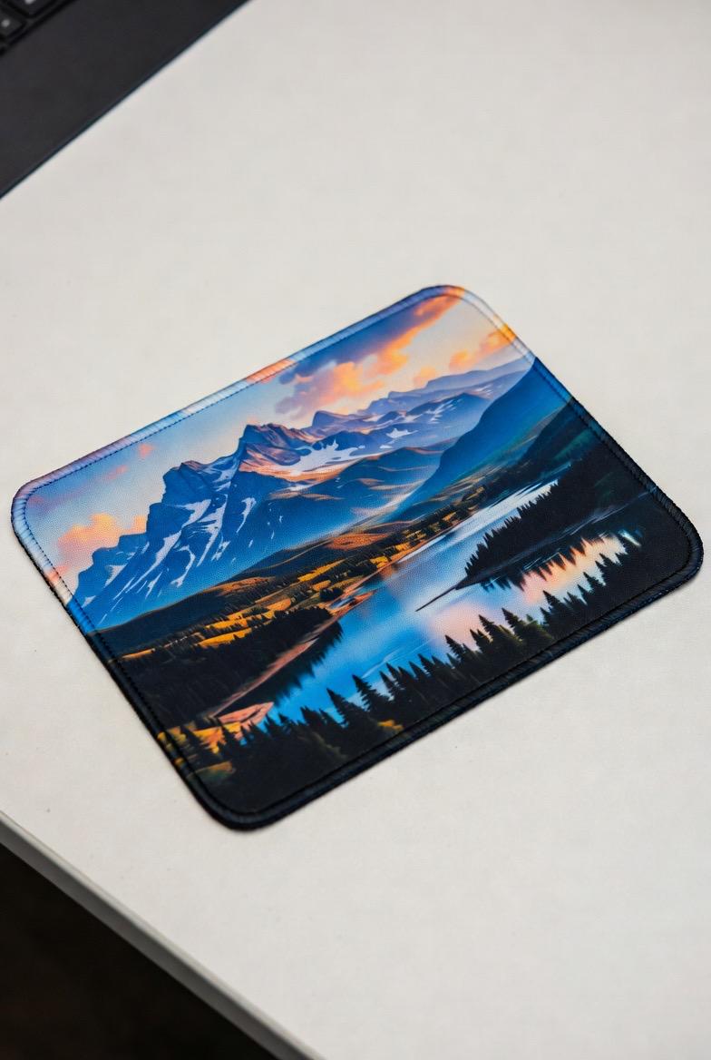 Custom Photo Mouse Pad – Personalized Picture Mousepad Gift, Upload Your Photo, Custom Mouse Mat, Desk Decor & Sentimental Present