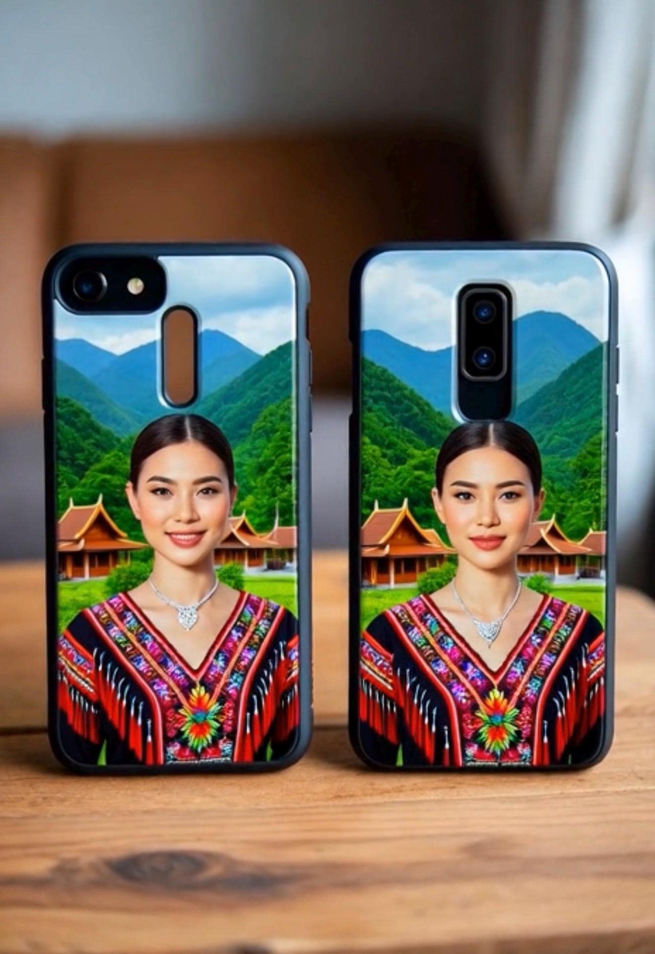 Custom Photo Phone Case – Personalized Picture Cover for iPhone/Samsung Galaxy, Upload Your Photo, Custom Phone Gift, Sentimental Protection