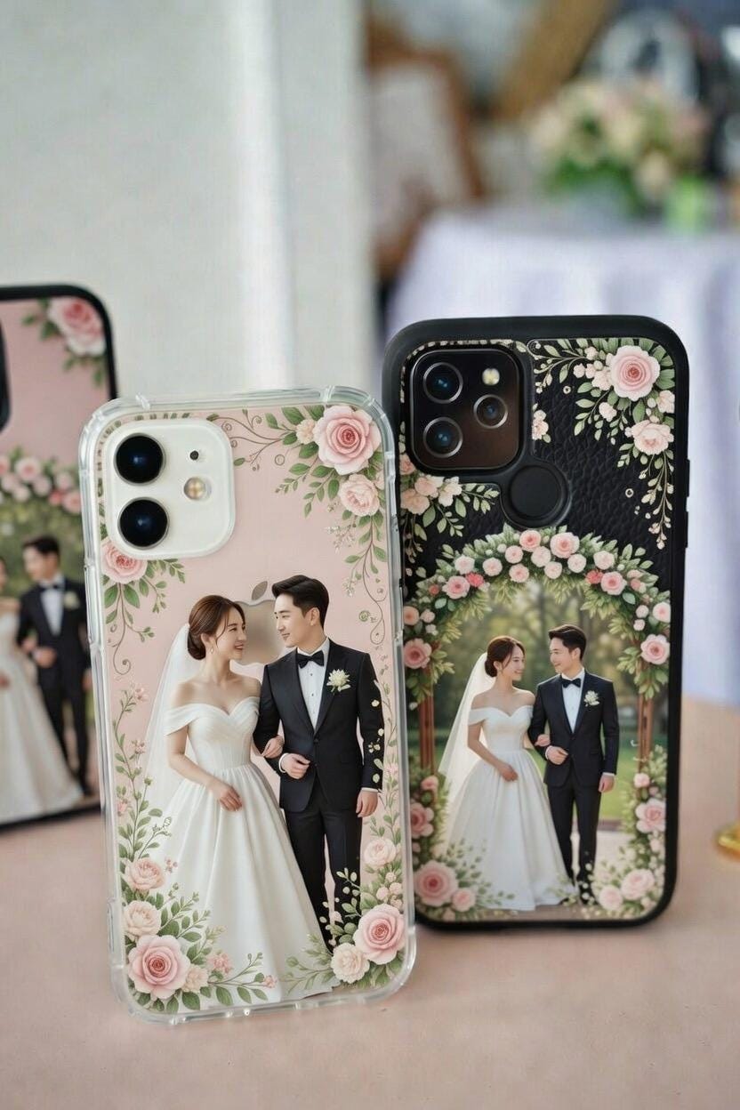 Custom Photo Phone Case – Personalized Picture Cover for iPhone/Samsung Galaxy, Upload Your Photo, Custom Phone Gift, Sentimental Protection